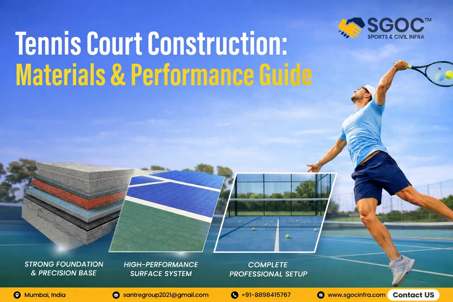 Tennis Court Construction