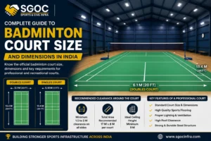 Badminton Court Size