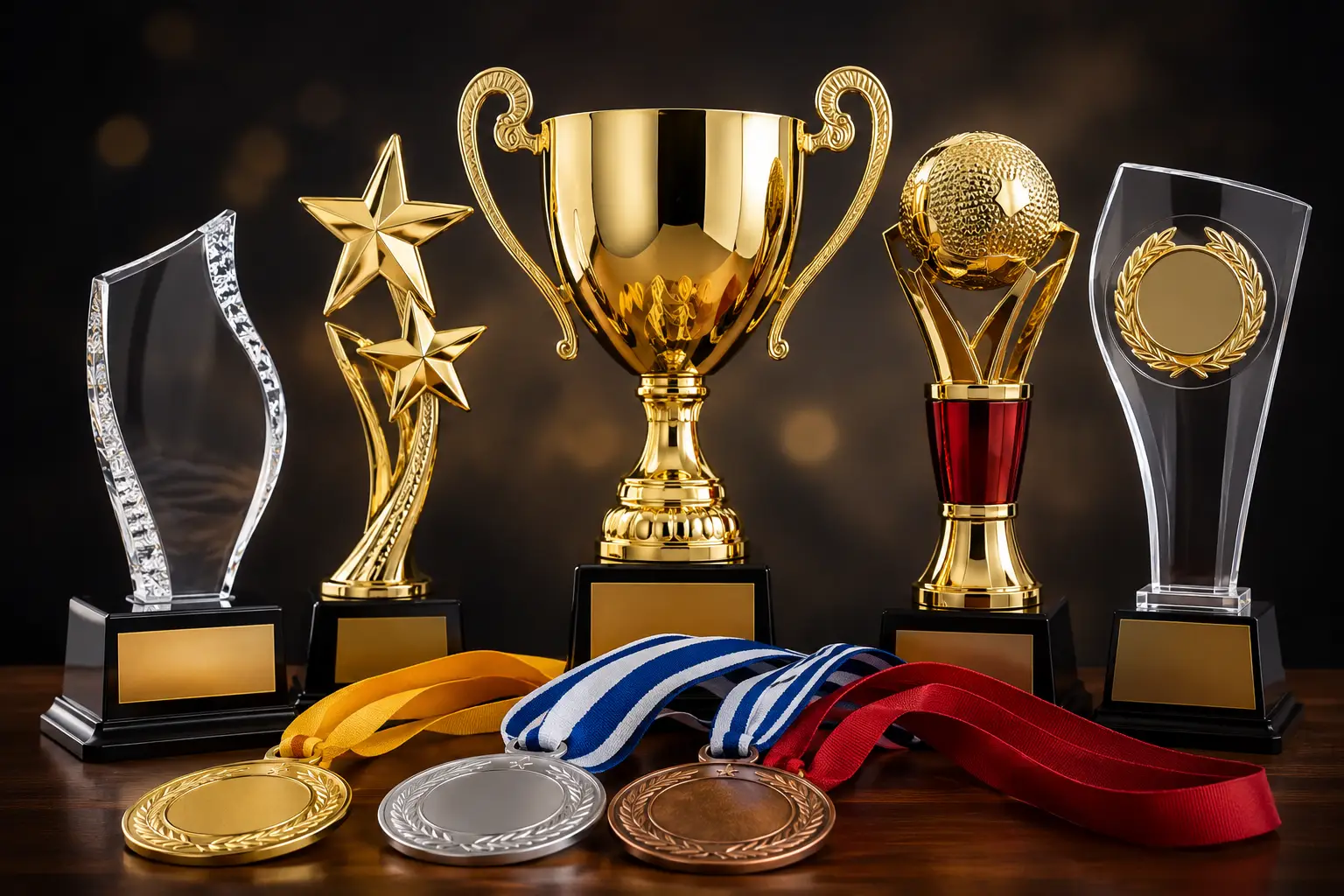 Types of Trophies and Awards Available