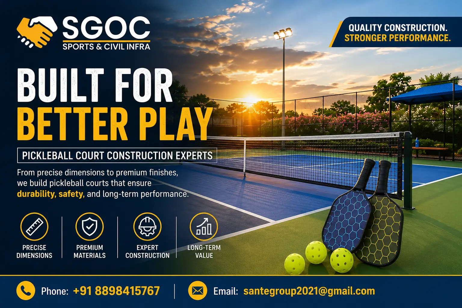Pickleball Court Dimensions