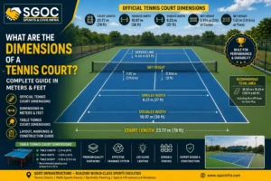 Tennis court dimensions