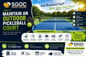 How to Maintain an Outdoor Pickleball Court
